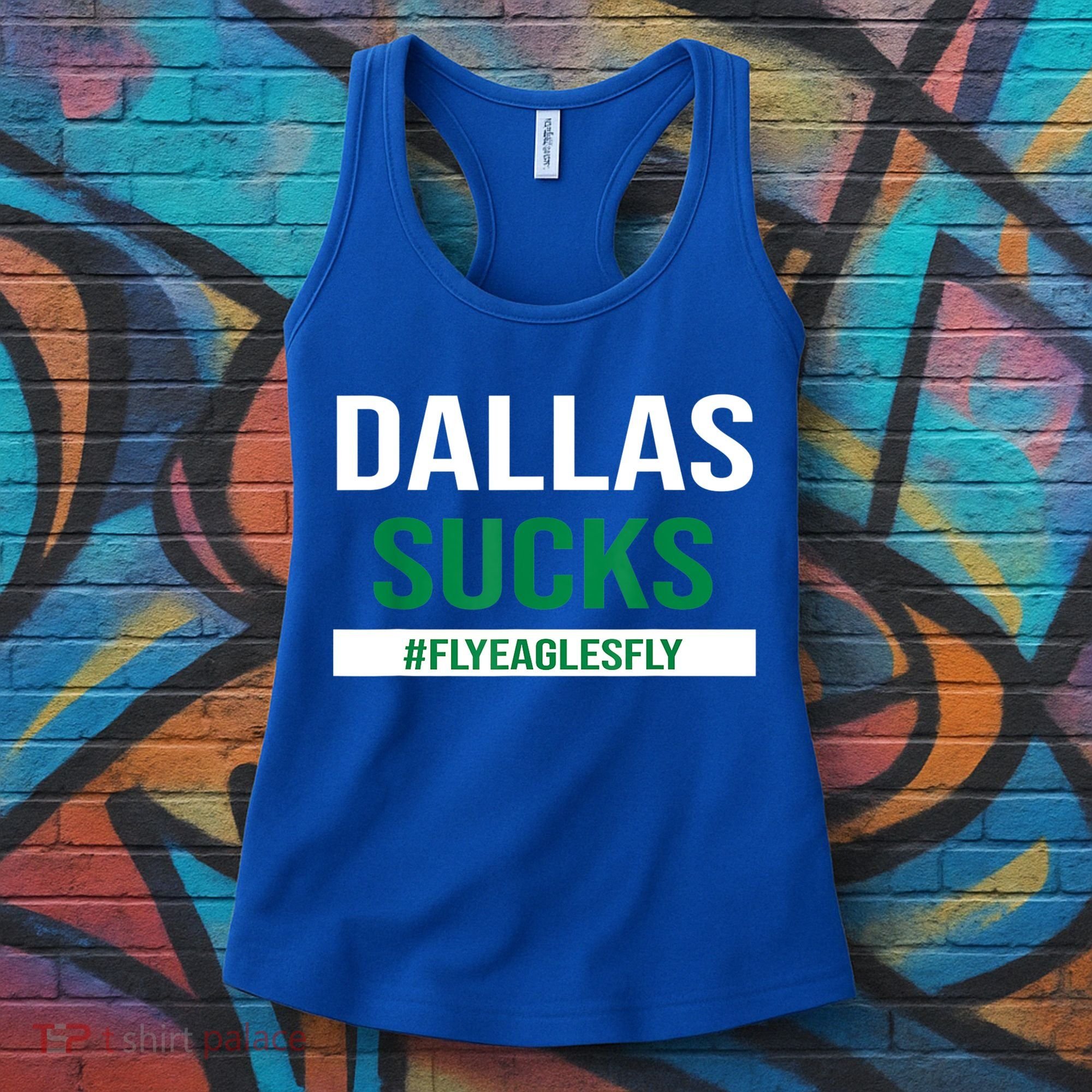 Dallas Sucks Funny Gag Gift For Philly Sports Fans Women's Tank Top