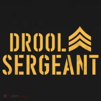 Drool Sergeant Funny Cute USA-Made Doggie Bandana thumb 2