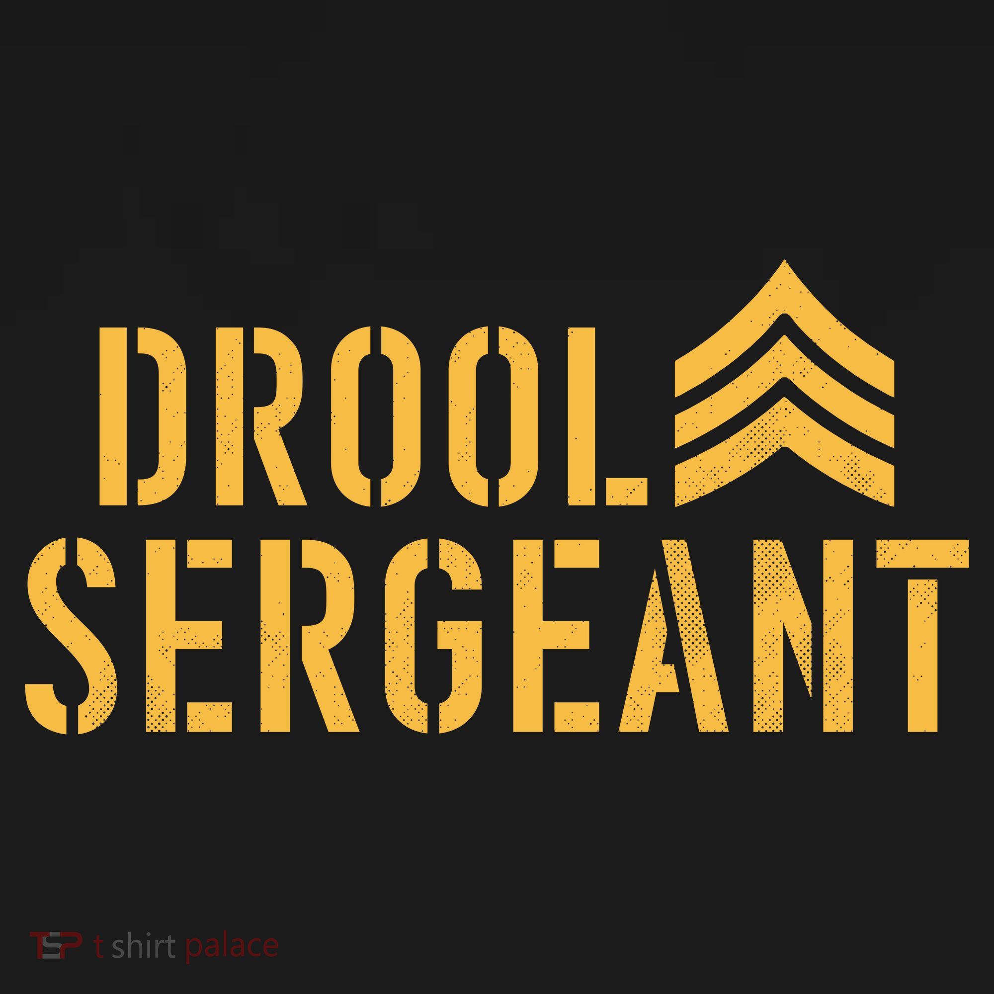 Drool Sergeant Funny Cute USA-Made Doggie Bandana