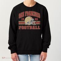 Distressed San Francisco Football Women's Sweatshirt thumb 0