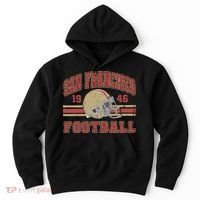 Distressed San Francisco Football Hoodie thumb 0