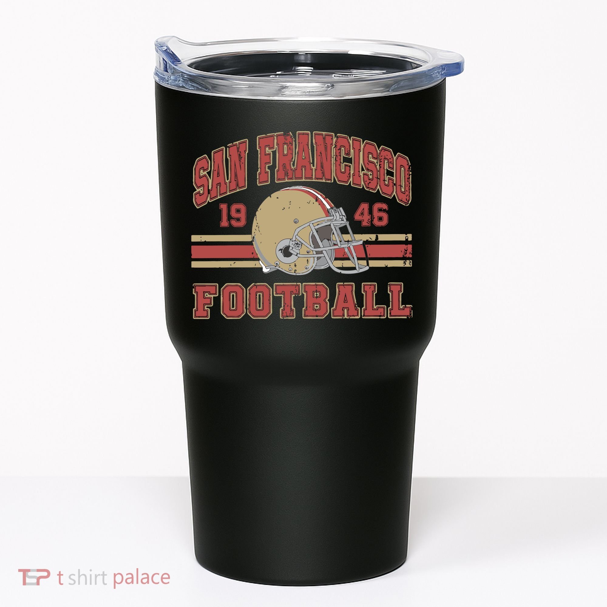 Distressed San Francisco Football Tumbler