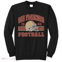 Distressed San Francisco Football Tall Sweatshirt thumb 0