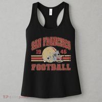 Distressed San Francisco Football Women's Tank Top thumb 3