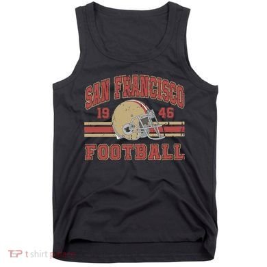 Distressed San Francisco Football Tank Top