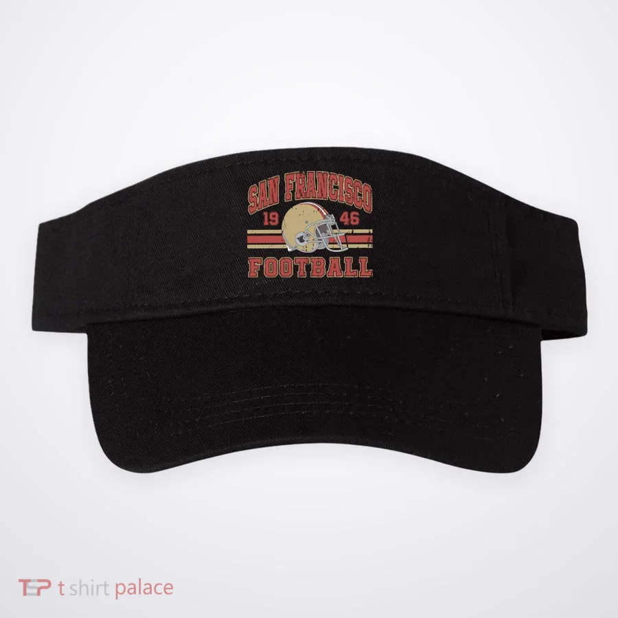 Distressed San Francisco Football Visor
