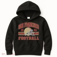 Distressed San Francisco Football Kids Hoodie thumb 0