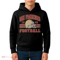Distressed San Francisco Football Kids Hoodie thumb 4