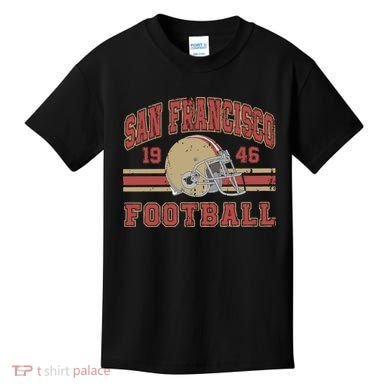 Distressed San Francisco Football Kids T-Shirt