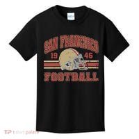 Distressed San Francisco Football Kids T-Shirt thumb 0