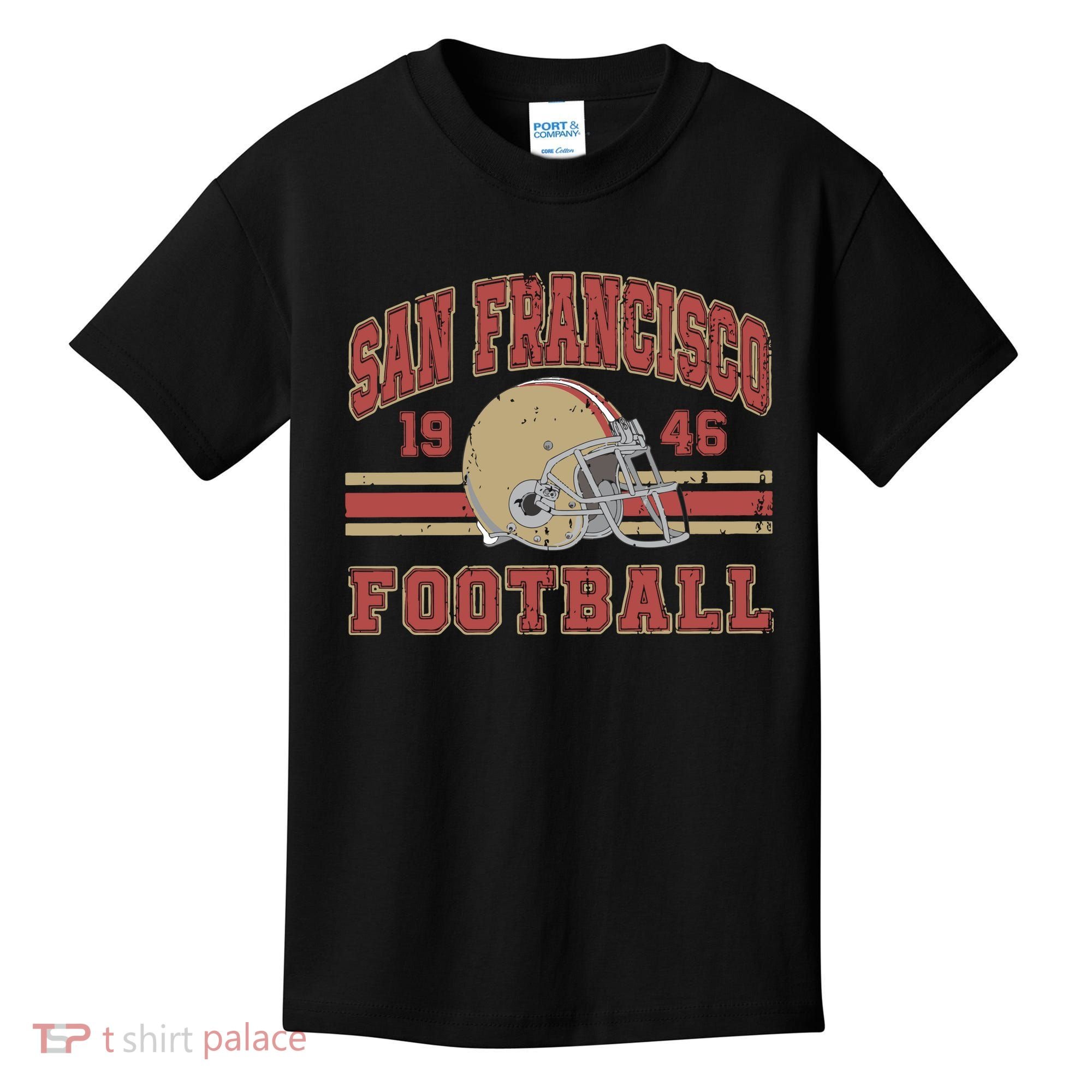 Distressed San Francisco Football Kids T-Shirt