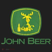 Distressed S Funny Tractor John Beer Deer Farmer Women's Sweatshirt thumb 2