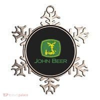Distressed S Funny Tractor John Beer Deer Farmer Ornament thumb 0