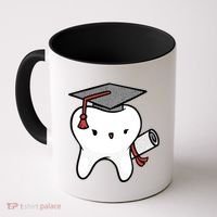 Dentist School Graduate Tooth Funny Gift Coffee Mug thumb 0
