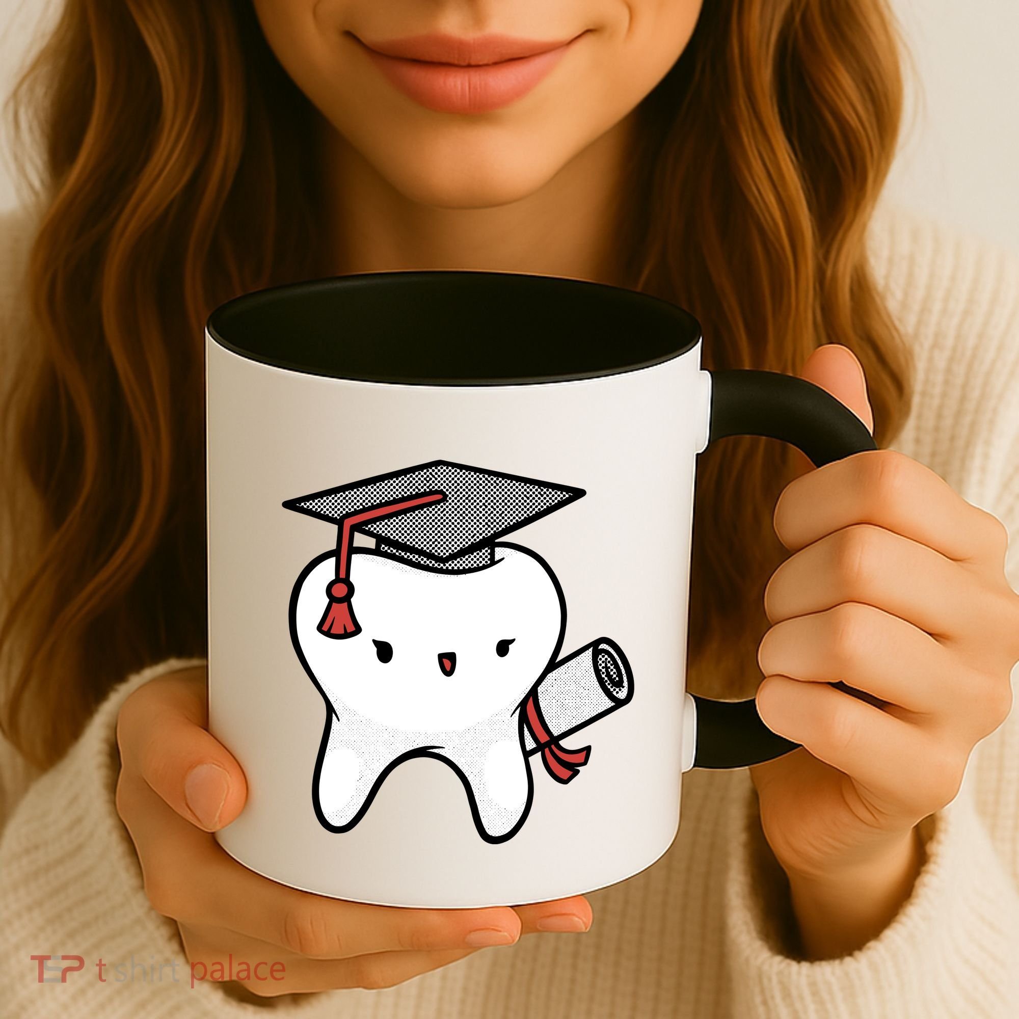 Dentist School Graduate Tooth Funny Gift Coffee Mug