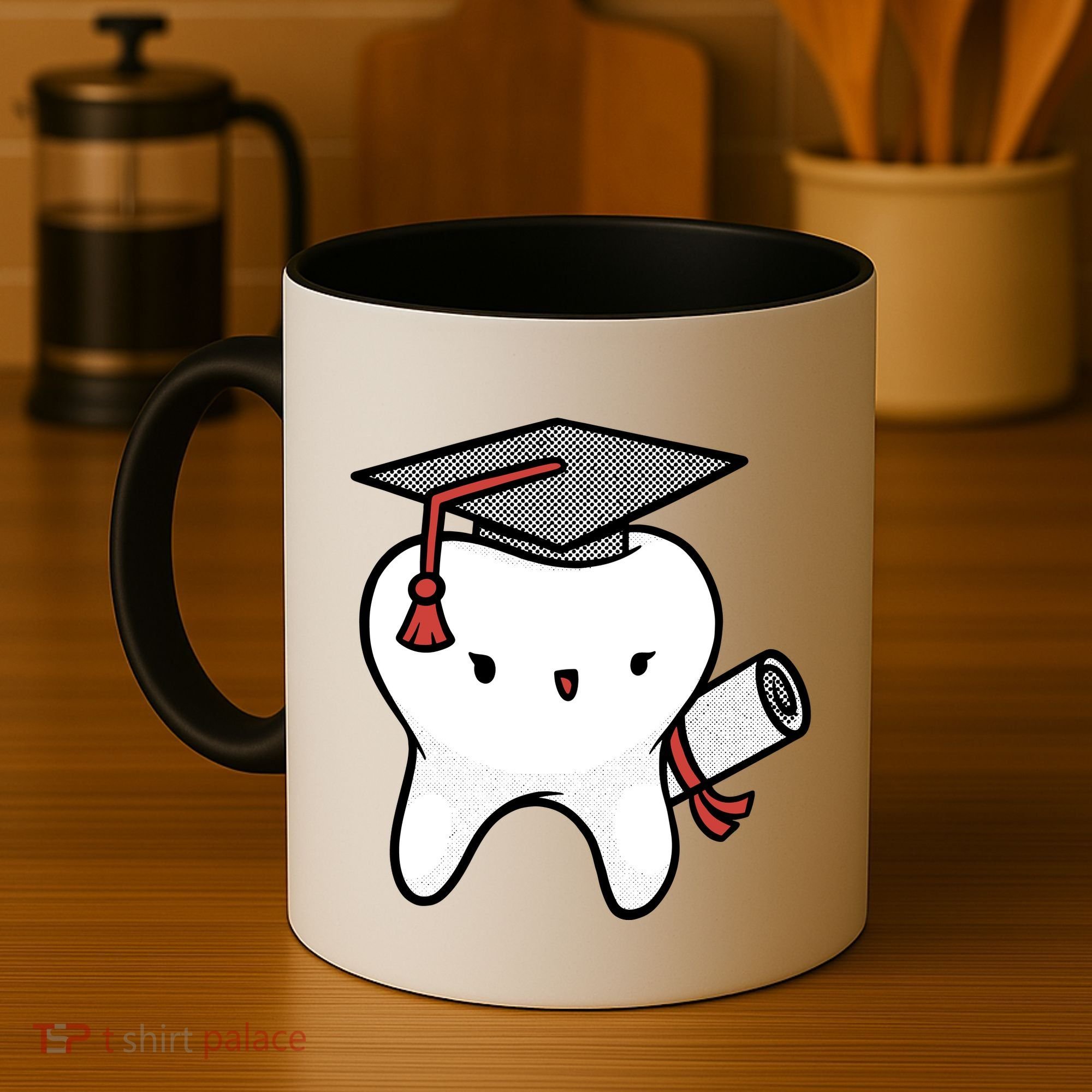 Dentist School Graduate Tooth Funny Gift Coffee Mug