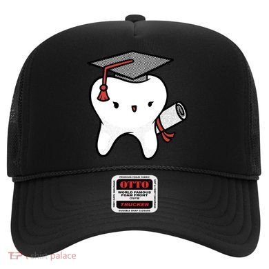 Dentist School Graduate Tooth Funny Gift Hat