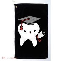 Dentist School Graduate Tooth Funny Gift Golf Towel thumb 0