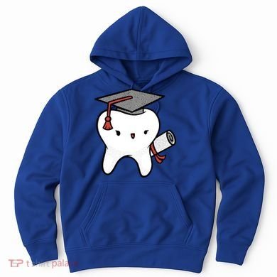Dentist School Graduate Tooth Funny Gift Hoodie