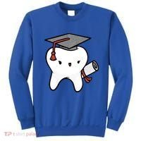 Dentist School Graduate Tooth Funny Gift Sweatshirt thumb 0