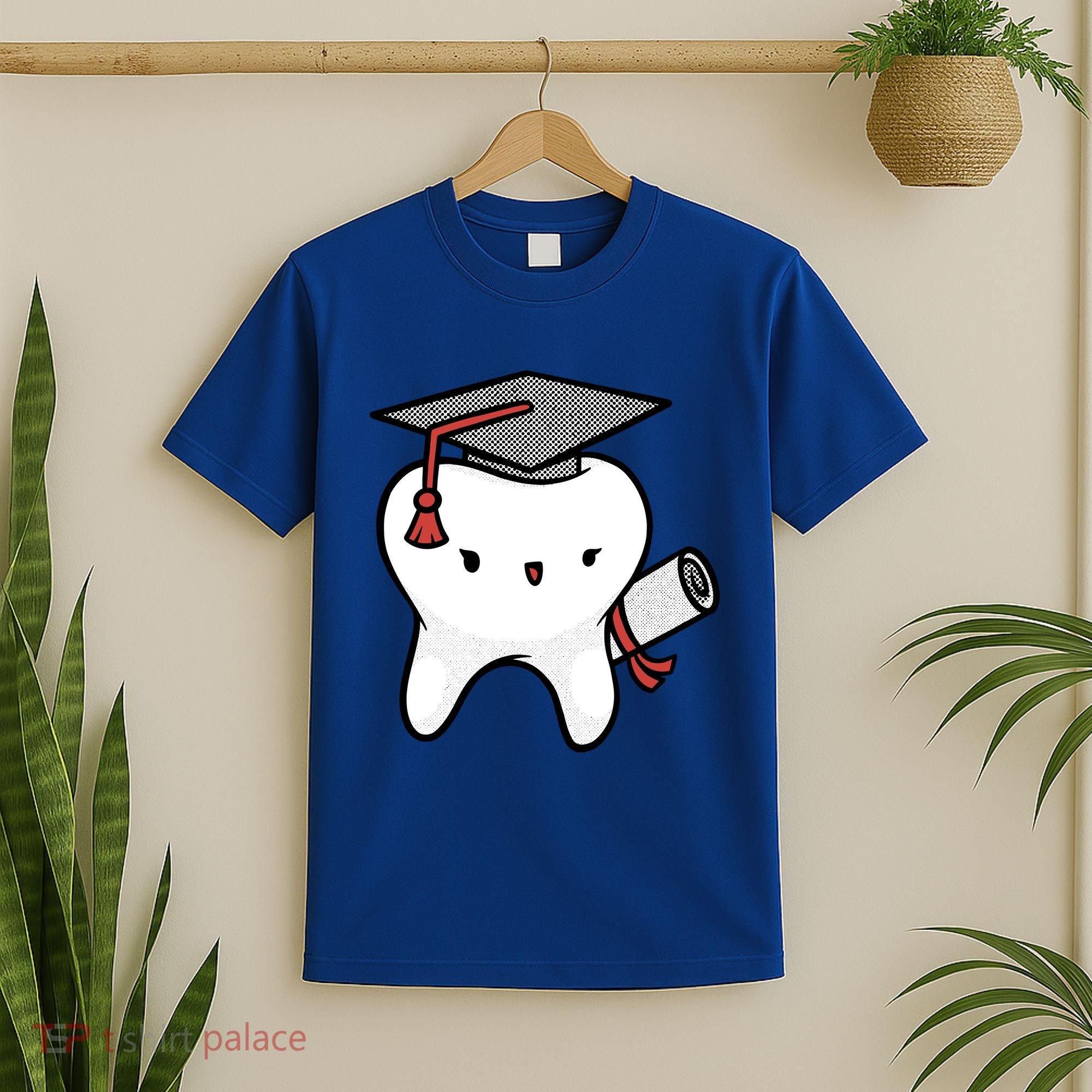 Dentist School Graduate Tooth Funny Gift T-Shirt