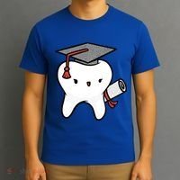 Dentist School Graduate Tooth Funny Gift T-Shirt thumb 3