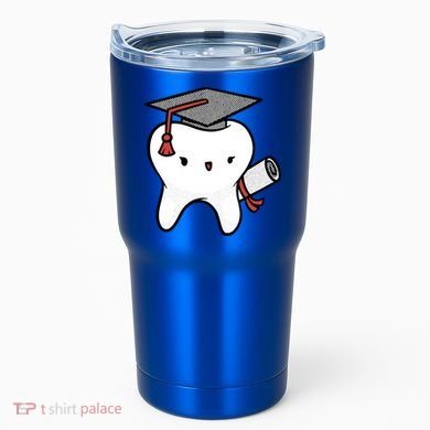 Dentist School Graduate Tooth Funny Gift Tumbler