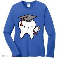 Dentist School Graduate Tooth Funny Gift Women's Long Sleeve Shirt thumb 0