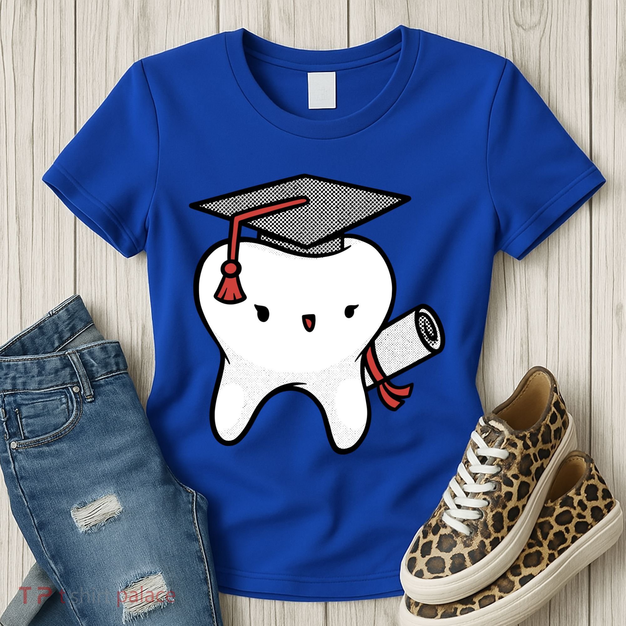 Dentist School Graduate Tooth Funny Gift Women's T-Shirt