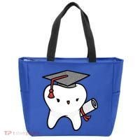 Dentist School Graduate Tooth Funny Gift Tote Bag thumb 0