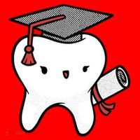 Dentist School Graduate Tooth Funny Gift Santa Hat thumb 1