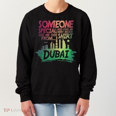Dubai Skyline Gift Souvenir Women's Sweatshirt