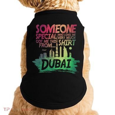 Dubai Skyline Gift Souvenir Doggie Tank
