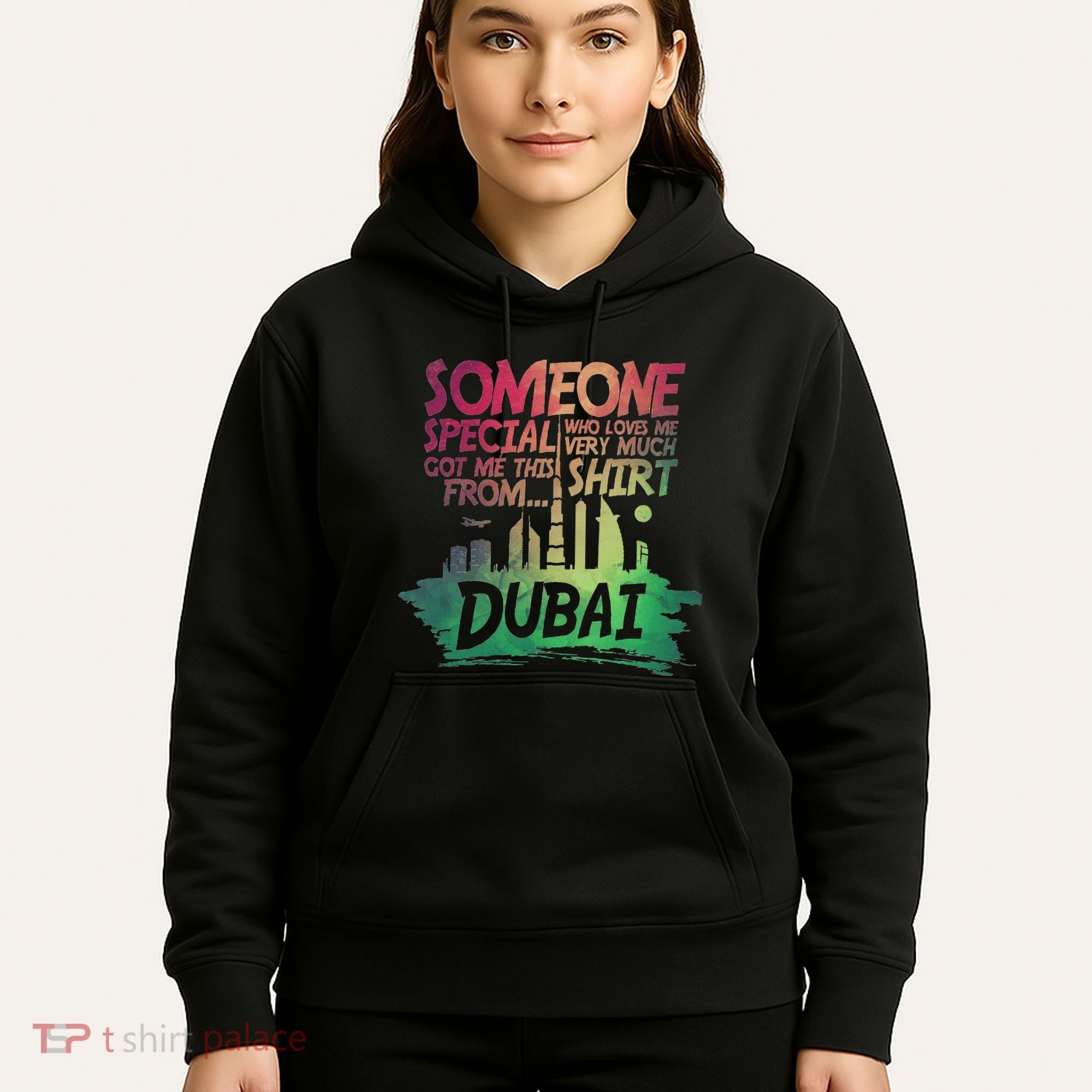Dubai Skyline Gift Souvenir Hoodie