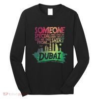 Dubai Skyline Gift Souvenir Long Sleeve Shirt thumb 0