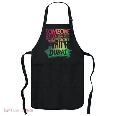 Dubai Skyline Gift Souvenir Apron