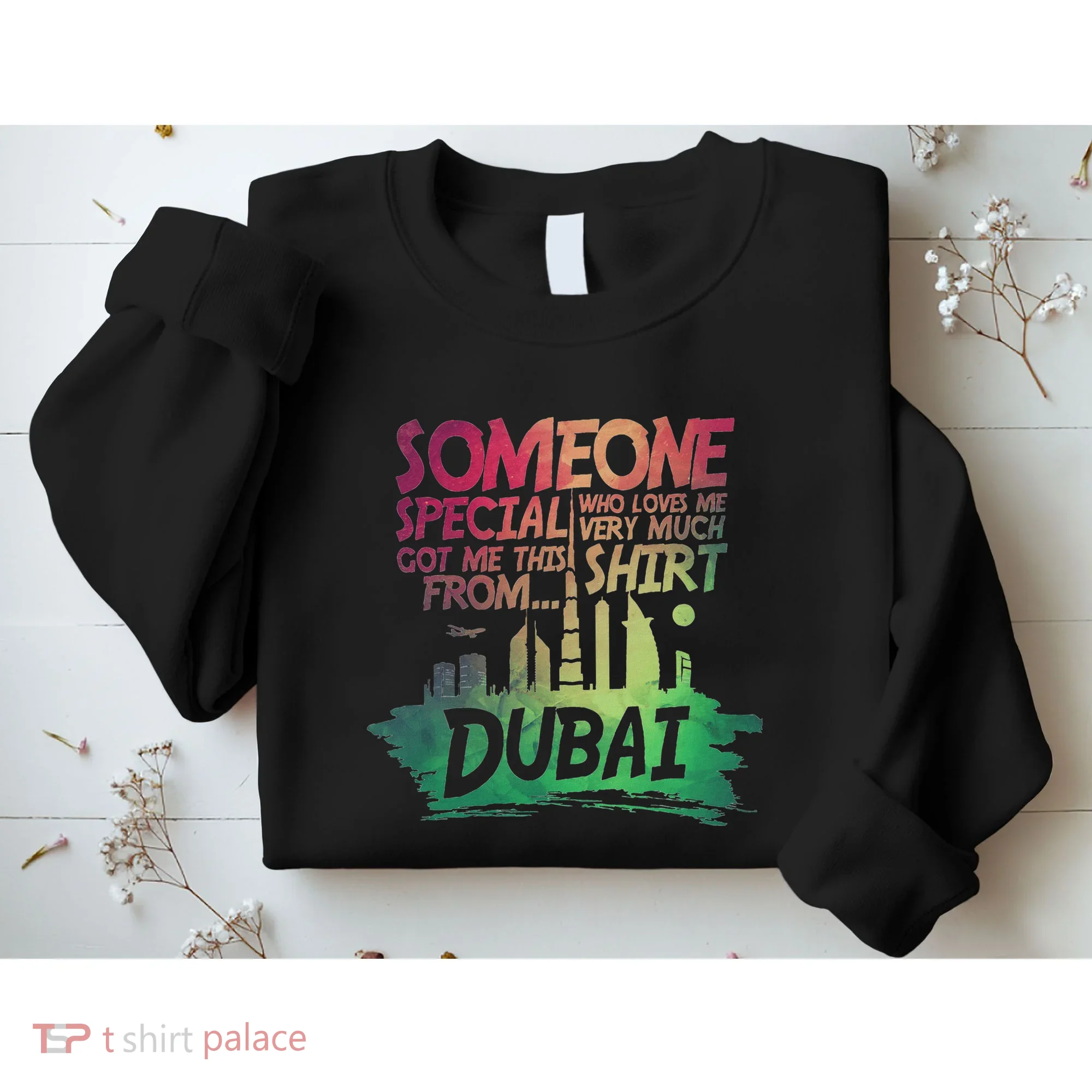 Dubai Skyline Gift Souvenir Sweatshirt