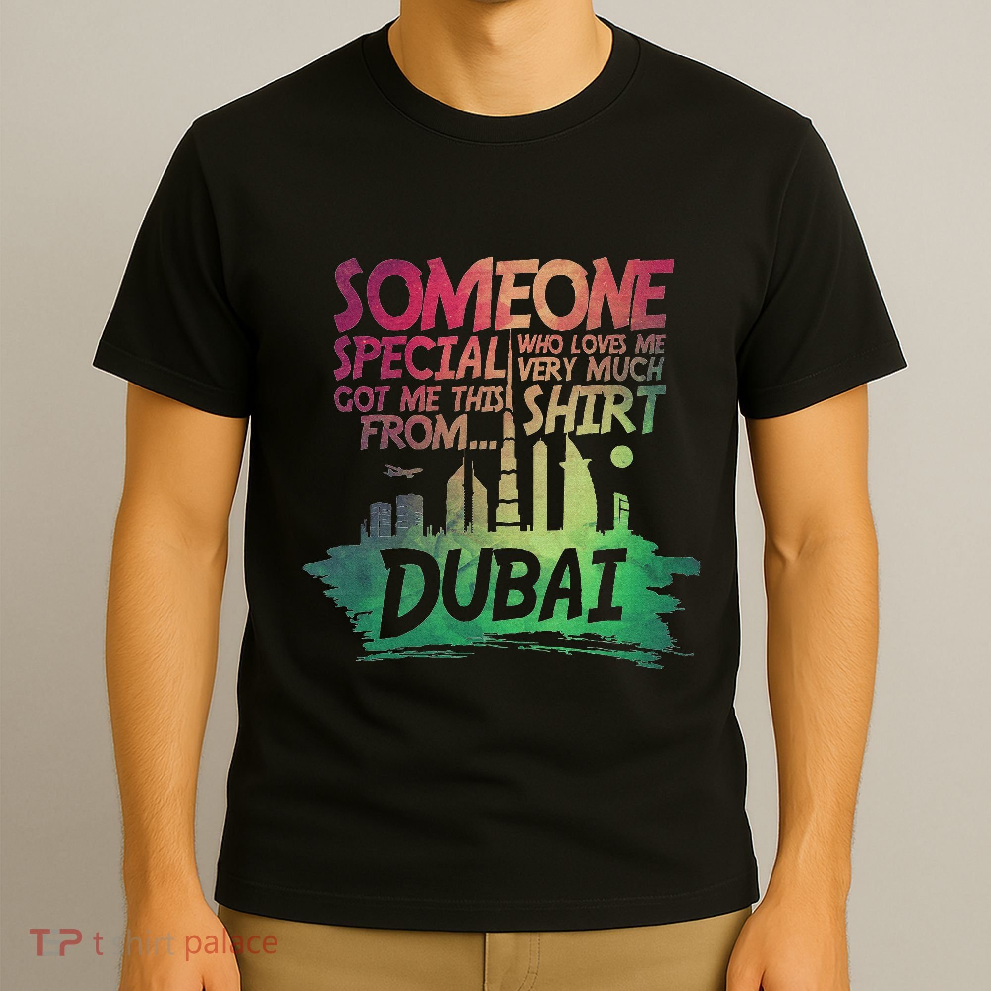 Dubai Skyline Gift Souvenir T-Shirt