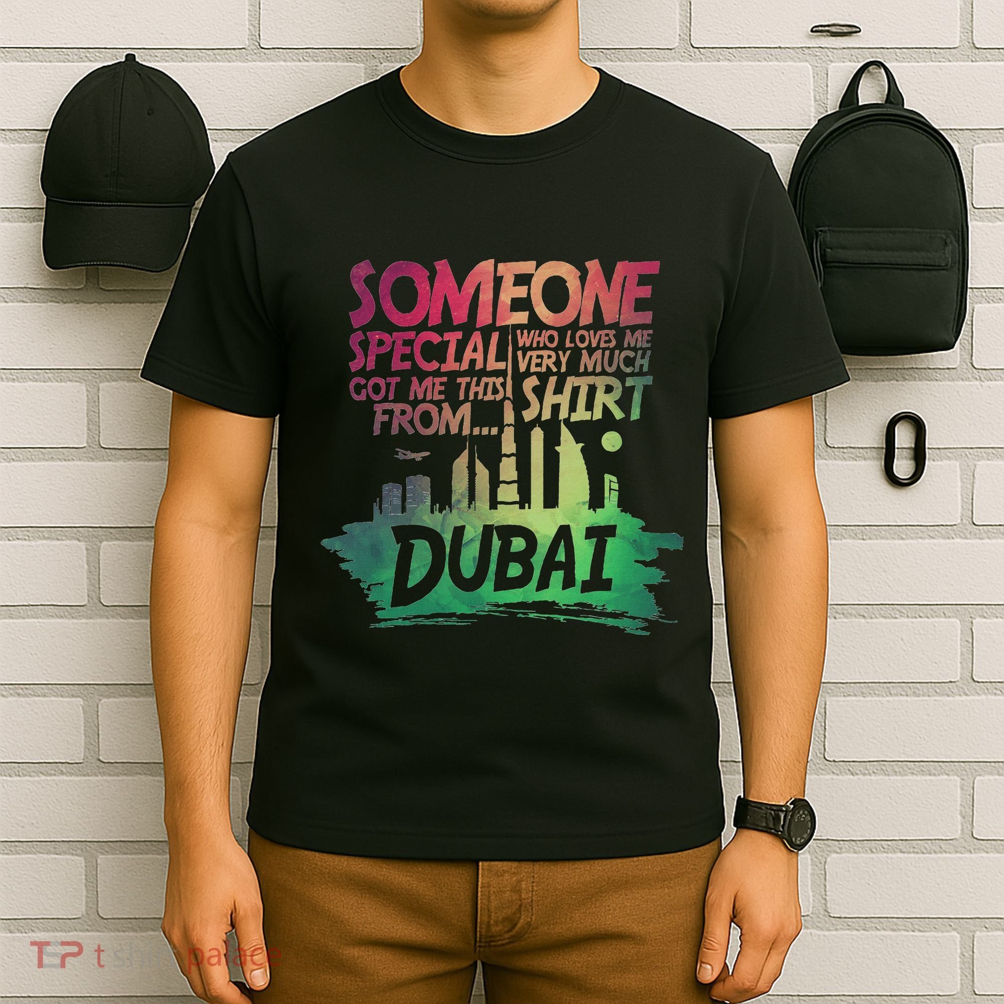 Dubai Skyline Gift Souvenir T-Shirt