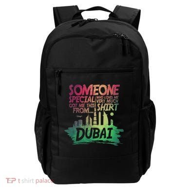 Dubai Skyline Gift Souvenir Backpack