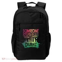 Dubai Skyline Gift Souvenir Backpack thumb 0