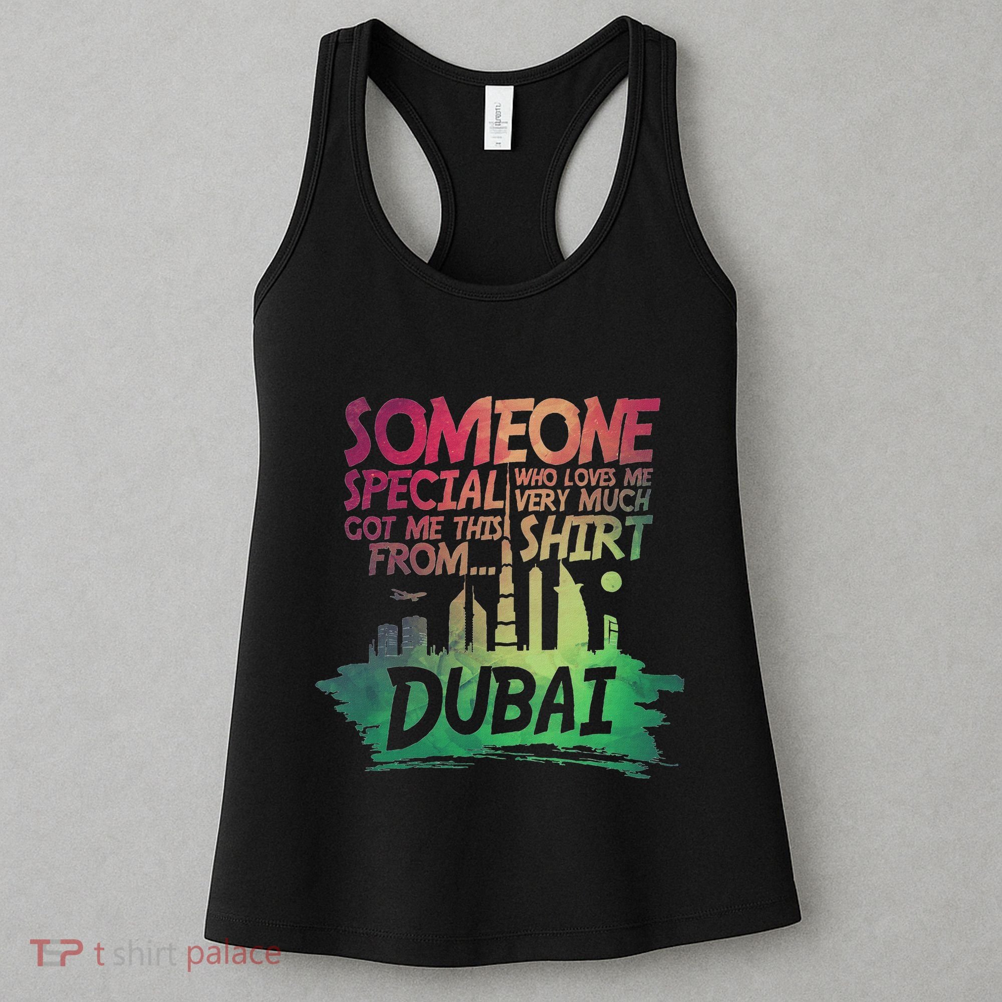 Dubai Skyline Gift Souvenir Women's Tank Top