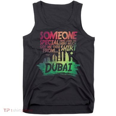 Dubai Skyline Gift Souvenir Tank Top