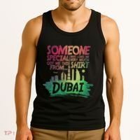 Dubai Skyline Gift Souvenir Tank Top thumb 3