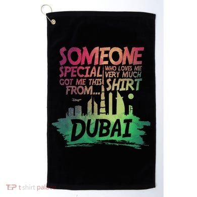 Dubai Skyline Gift Souvenir Golf Towel