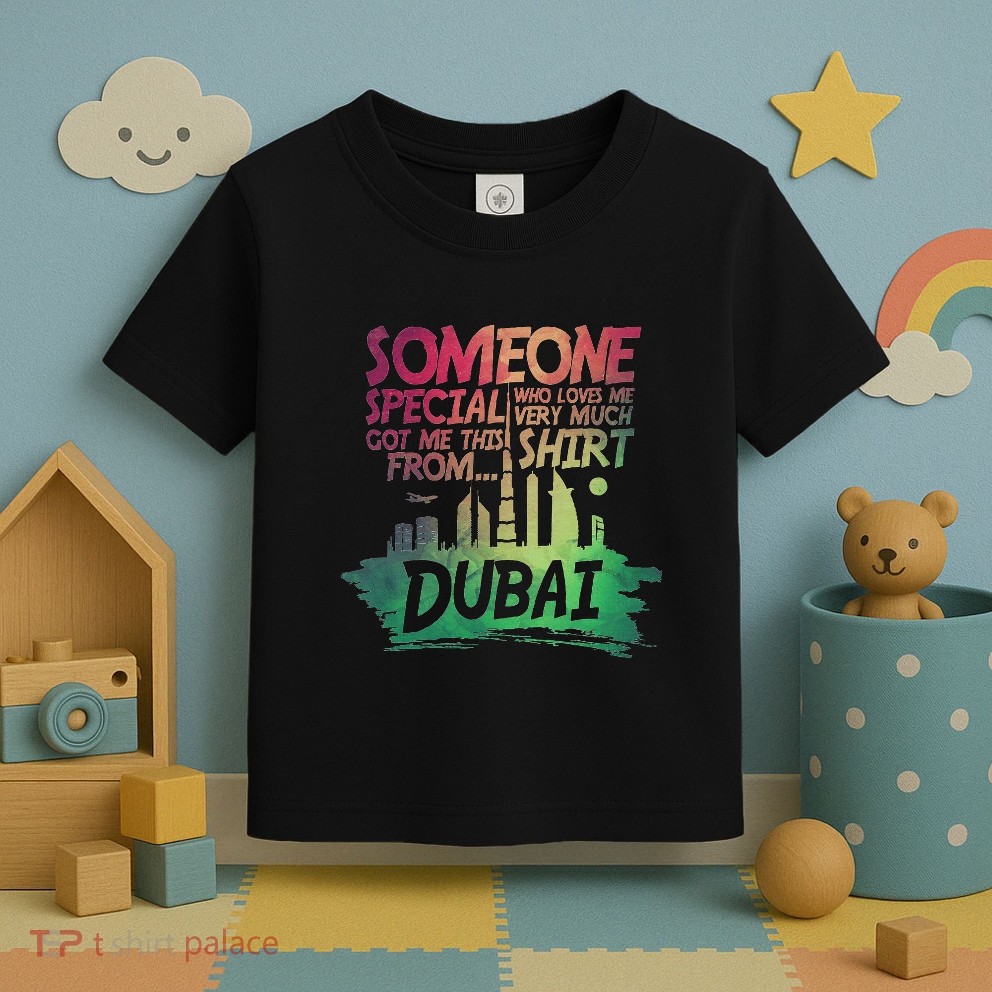 Dubai Skyline Gift Souvenir Toddler T-Shirt