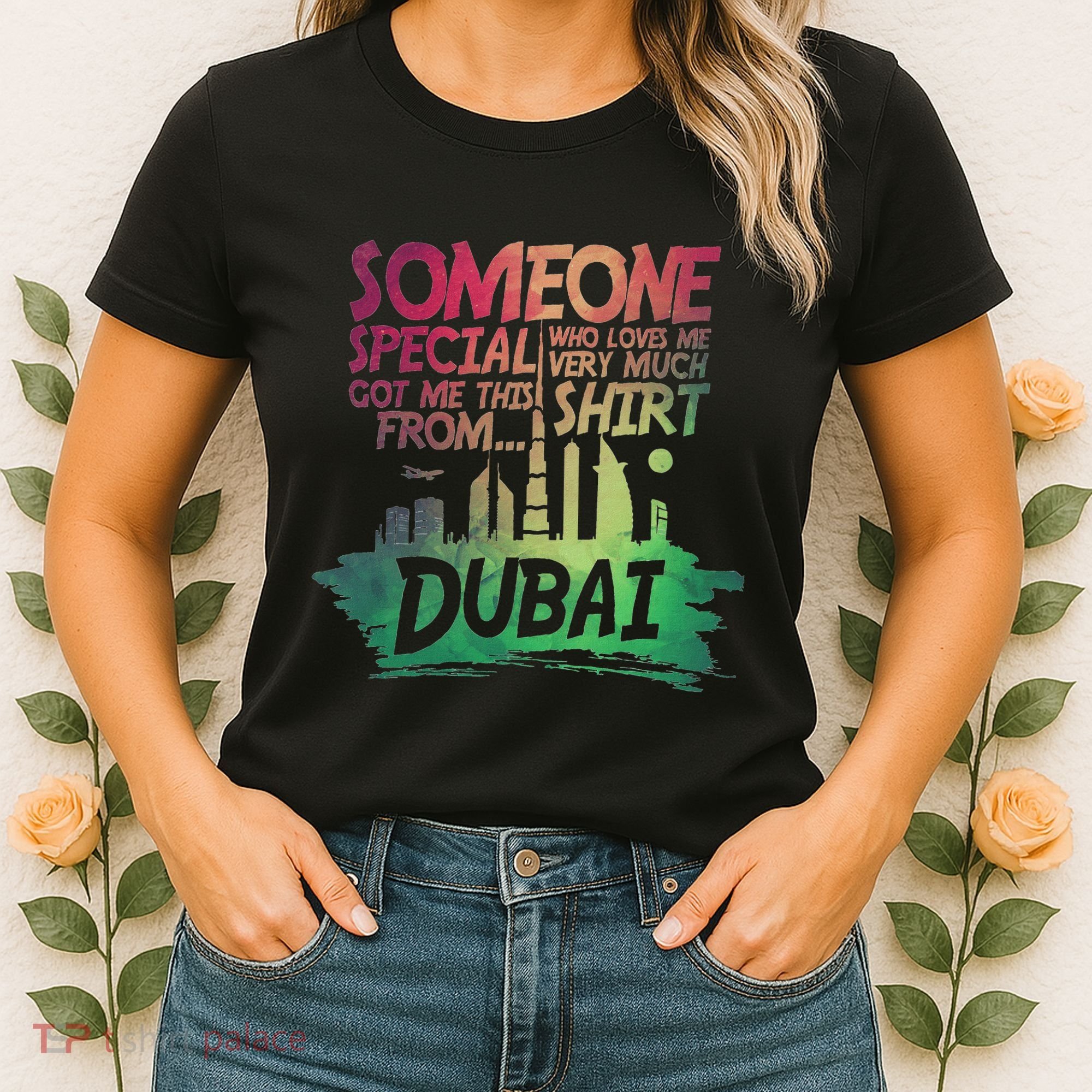 Dubai Skyline Gift Souvenir Women's T-Shirt