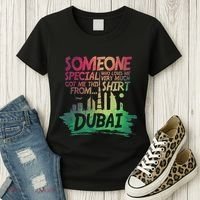 Dubai Skyline Gift Souvenir Women's T-Shirt thumb 3