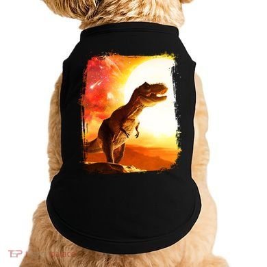 Desert Sun Galaxy Trex Dinosaur Doggie Tank