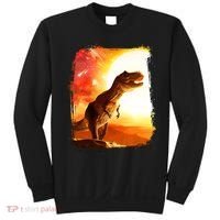 Desert Sun Galaxy Trex Dinosaur Sweatshirt thumb 0